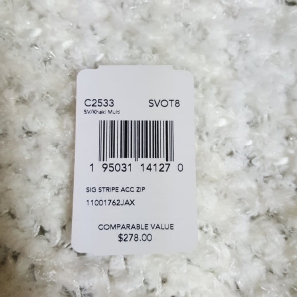 ๐HP๐Authentic Coach Accordion zip wallet in signature canvas - Picture 6 of 6